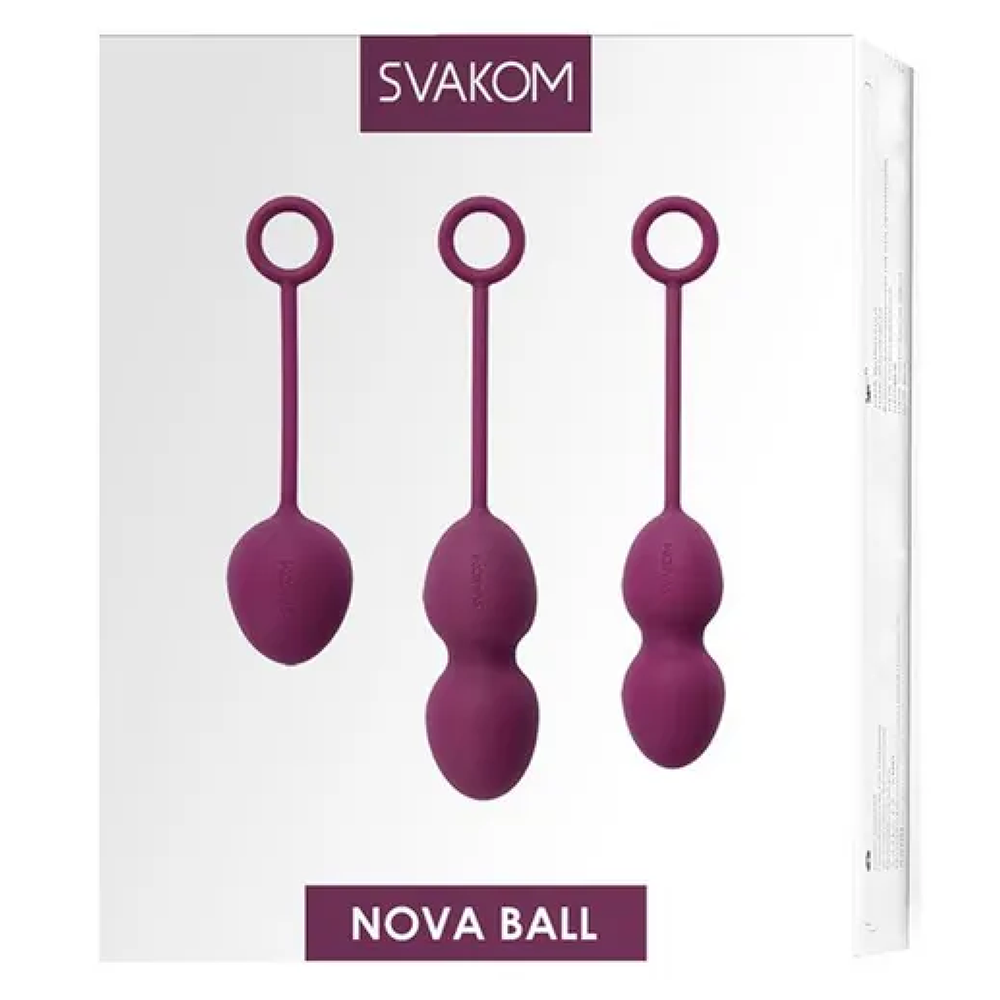 Набор вагинальных шариков SVAKOM NOVA 3 шт. Набор вагинальных шариков SVAKOM NOVA 3 шт.
