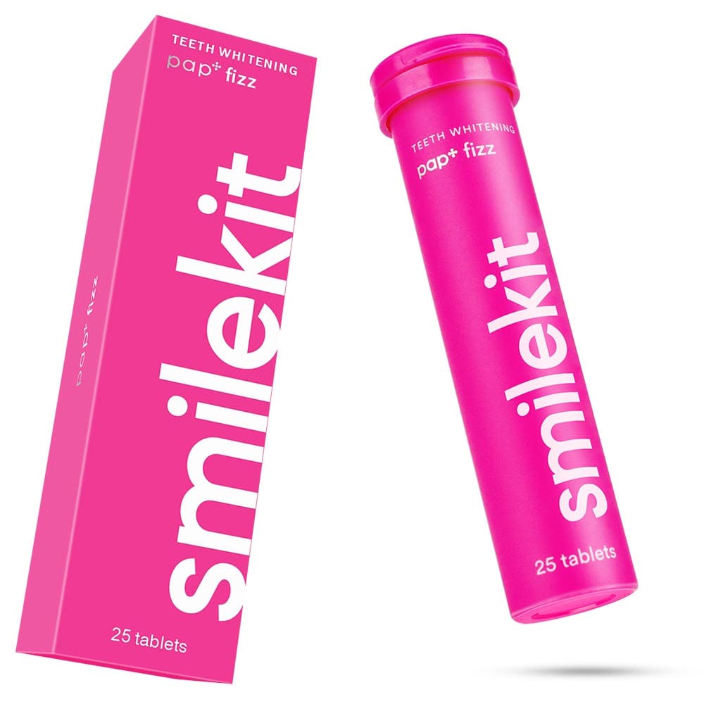 Таблетки SmileKit PAP+ для зубов жевательные отбеливающие 25шт