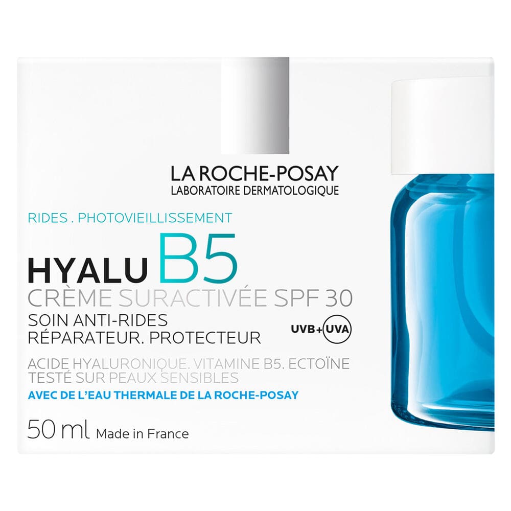 Крем для обличчя La Roche-Posay Hyalu B5 інтенсивної дії для корекції зморшок та захисту чутливої шкіри SPF30 50мл