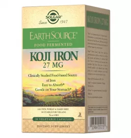 Солгар (Solgar) Железо Коджи Koji Iron 27мг капс. №30
