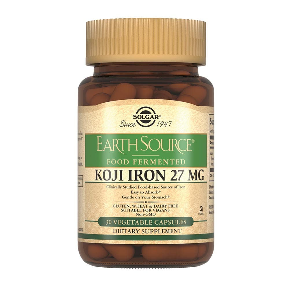 Солгар (Solgar) Железо Коджи Koji Iron 27мг капс. №30