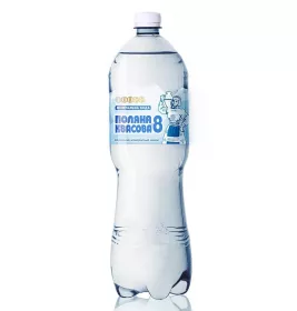 Вода Поляна Квасова-8 газированная 1л (Алекс)
