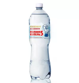 Вода Поляна Купель-5 газированная 1л (Алекс)