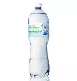 Вода Лужанська газована 1л (Алекс)