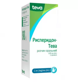 Рисперидон-Тева р-н орал. 1мг/мл флак. 100мл