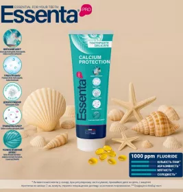 Зубная паста Essenta Pro Calcium protection 75мл