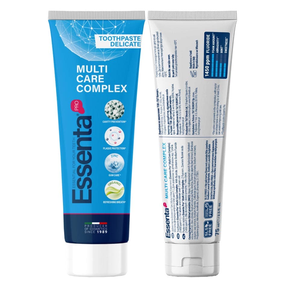 Зубна паста Essenta Pro Multi Care Complex 75мл