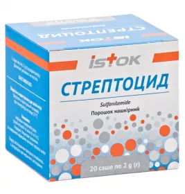 Стрептоцид порош.нашк.саше 2г №20