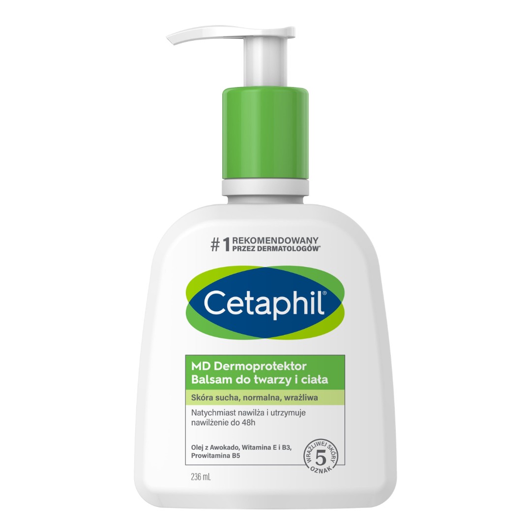 Бальзам Cetaphil увлажняющий д/сухой, нормальной и чувствительной кожи лица и тела 236мл