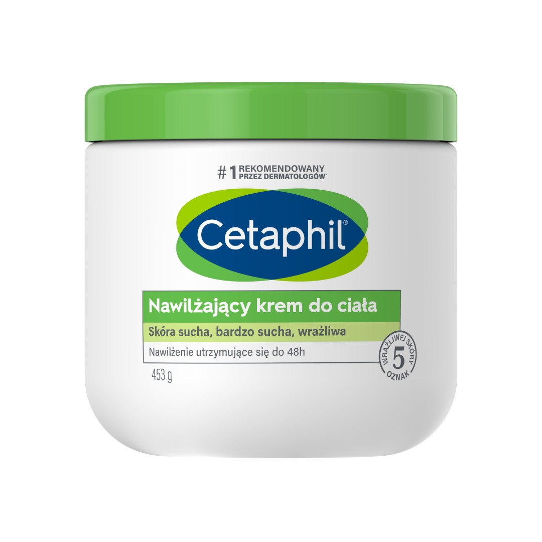 Крем Cetaphil увлажняющий для сухой, очень сухой и чувствительной кожи тела 453г