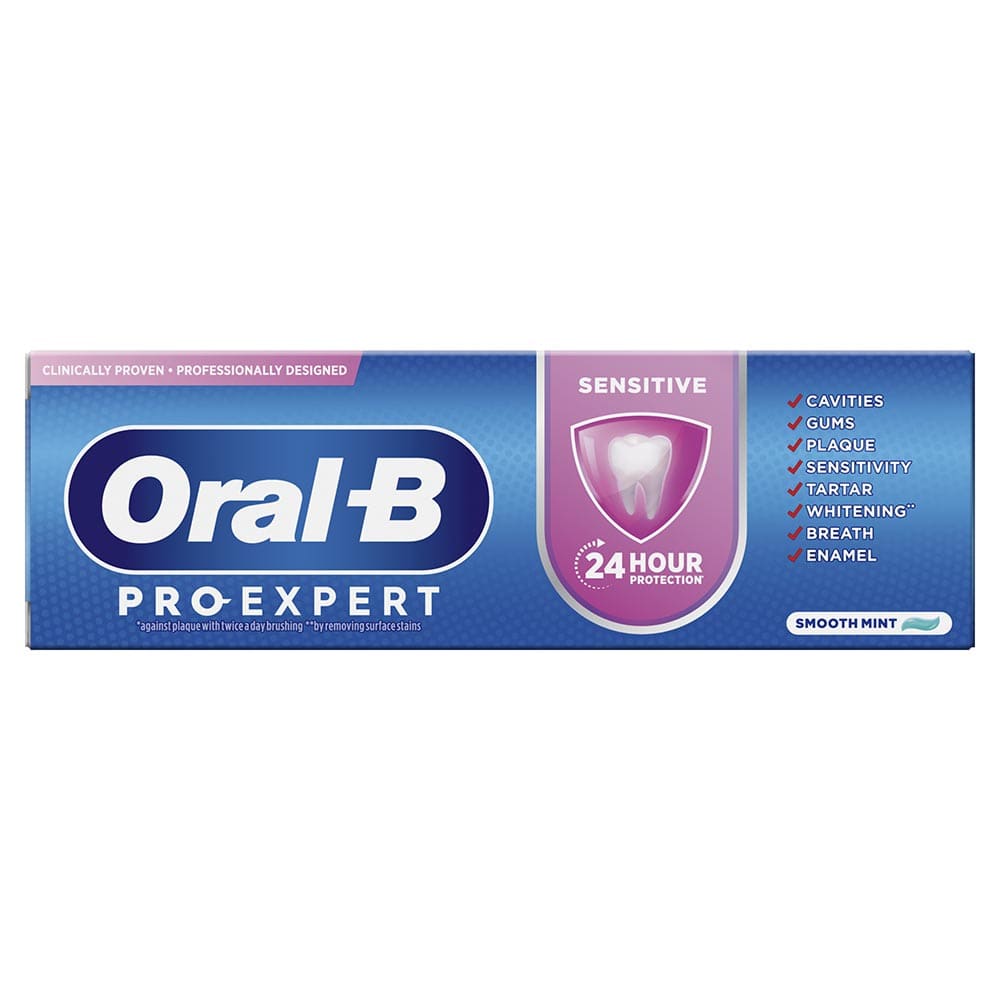 Зубная паста ORAL-B Pro-Expert Wrazliwe zeby Sensitive Деликатное очищение 75мл