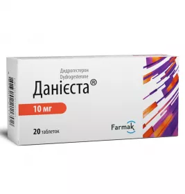 Данієста табл. вкр/пл.об. 10мг №20