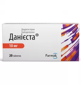 Данієста табл. вкр/пл.об. 10мг №20