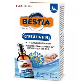 Бестиа спрей на ніч флак. 20мл