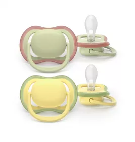 Пустышка Avent 349/50 Ultra Air нейтр дизайн 18+ мес 2шт