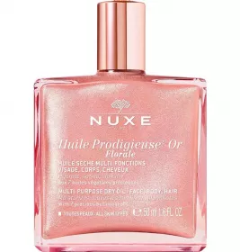 *Набір NUXE Нескінченне сяйво (Сух зол олія Флораль 50мл+Сив д/губ 8мл+Сух олія Флораль 10мл)