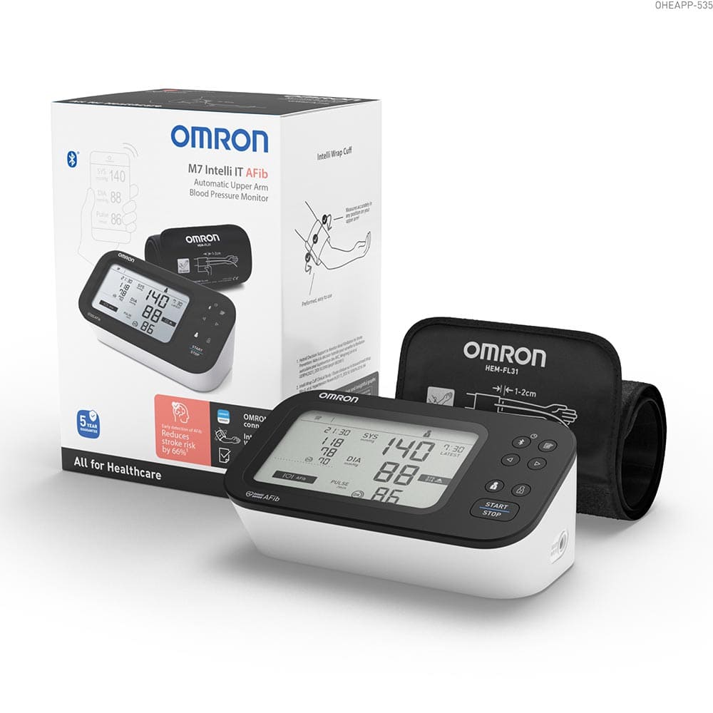 Тонометр Omron M7 Intelli IT AFIB (HEM-7380T1-EBK) автоматический