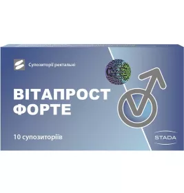 Витапрост Форте супп. рект. №10