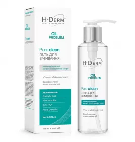 Гель для лица H-Derm Oil Problem для умывания180 мл