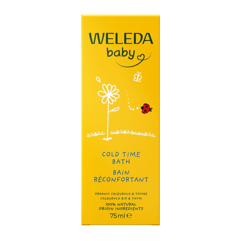 Фитоконцентрат для купания Weleda Календула в сезон простуд 75мл