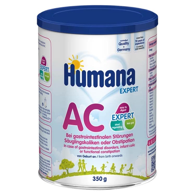 Смесь Humana АС Эксперт при детских желудочно-кишечных растройствах, коликах и запорах 350г