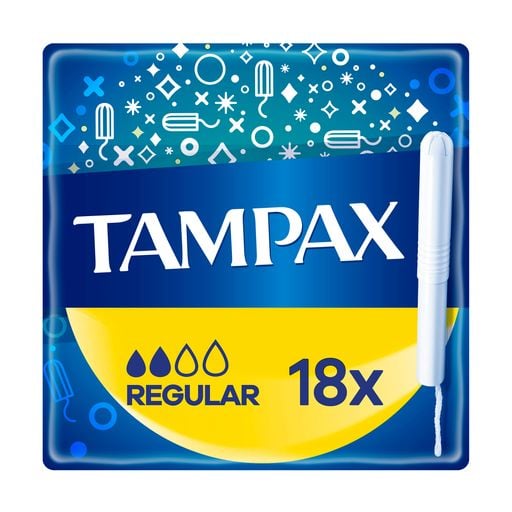Тампоны Tampax Regular с аппликатором №18