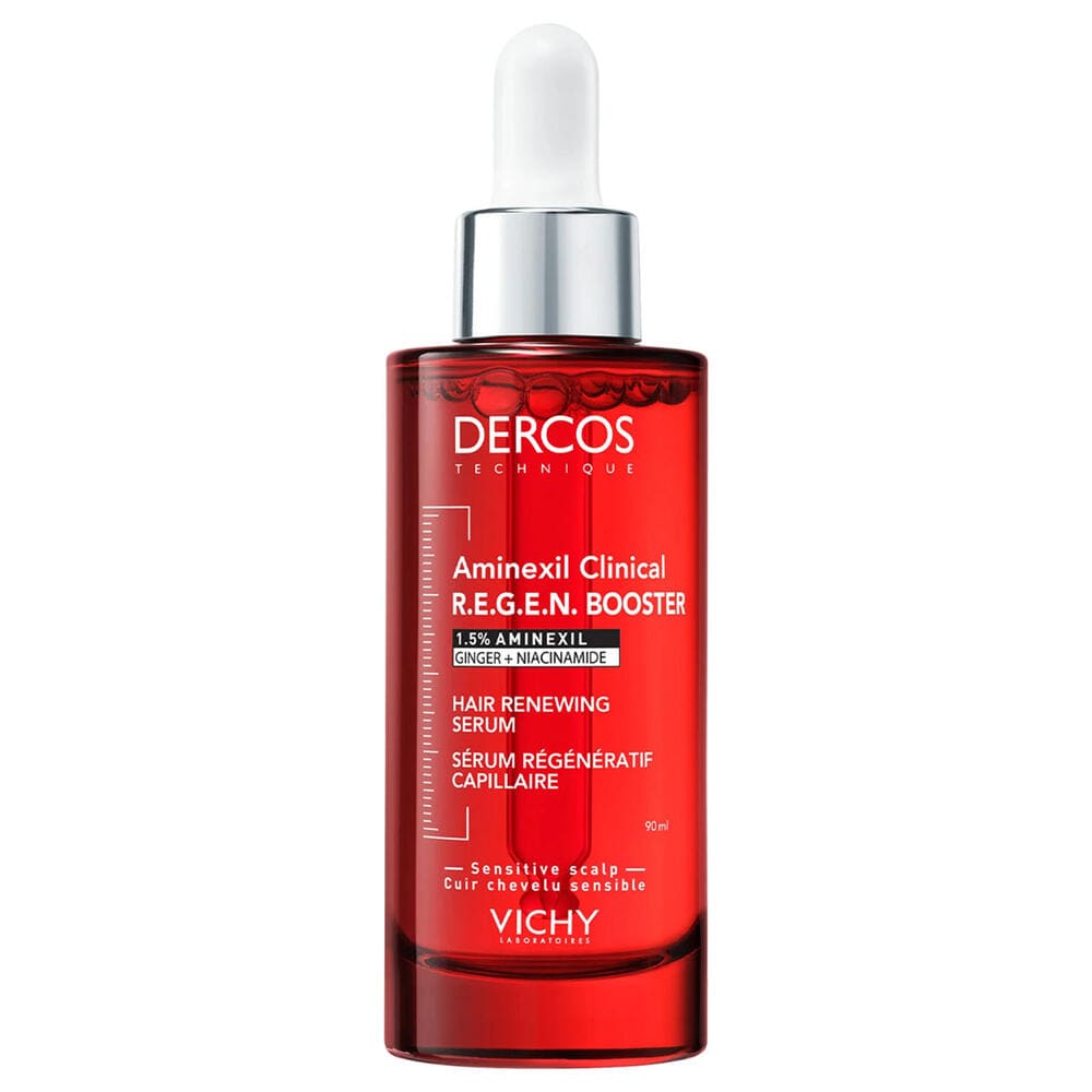 Сыворотка для волос Vichy Деркос Аминексил Клиникал Regen Booster для восст-я густоты от выпад 90мл