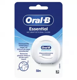 Зубная нить ORAL-B Essential Floss не вощена 50м