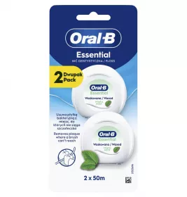 Зубная нить Oral-B Essential Floss м'ятна 2x50м