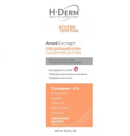 Крем для лица H-Derm Аtopi Expert Atopic Program специальный 400 мл
