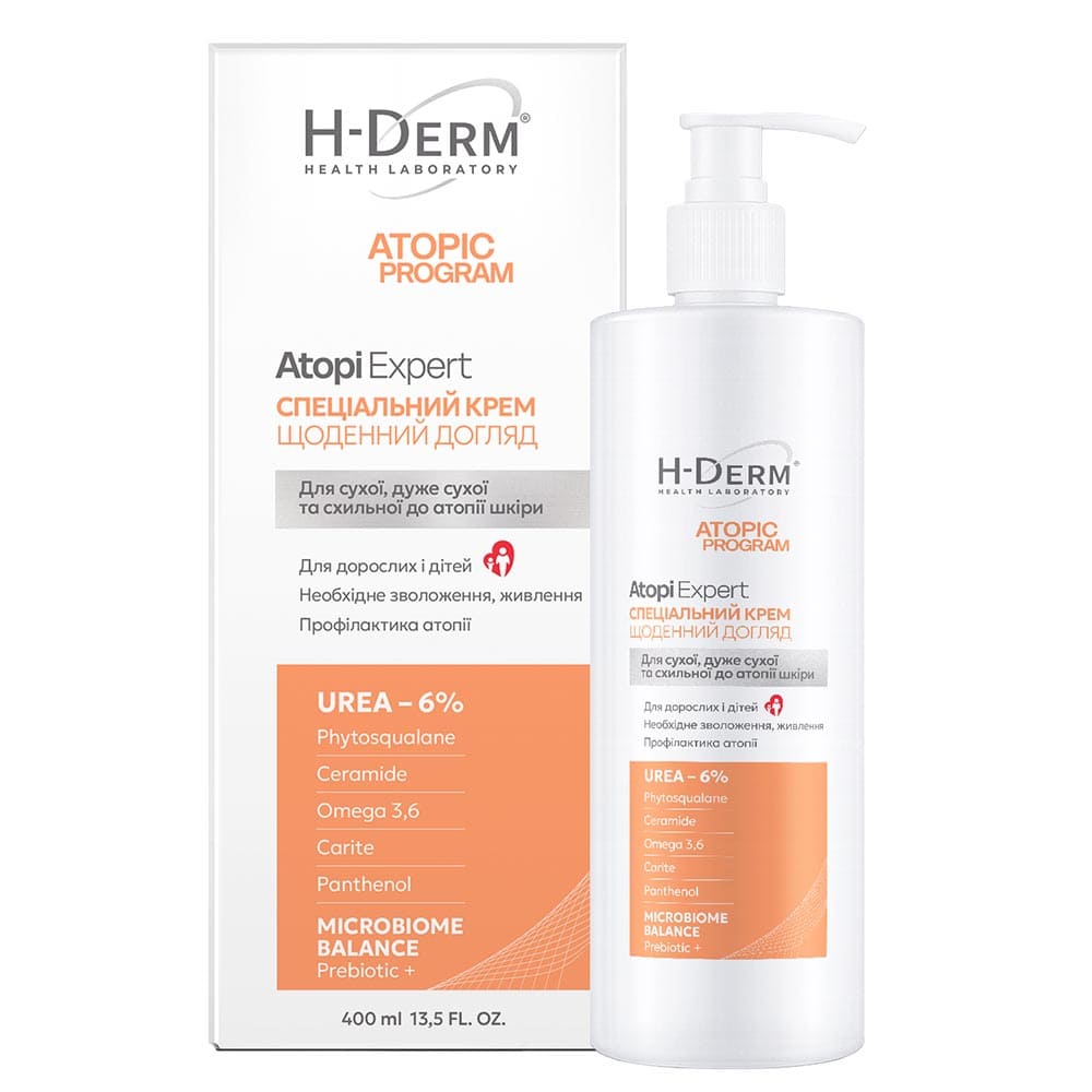 Крем для обличчя H-Derm Аtopi Expert Atopic Program спеціальный 400 мл