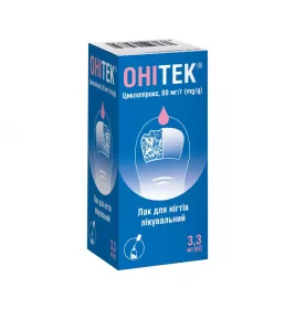 Онитек лак д/ногтей 80мг/г 3,3мл во флак. стекл.