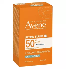 Флюїд Avene сонцезахисний Solaire Ultra Oil Control SPF50 50 мл