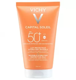 *Молочко Vichy Капиталь Солей Солнцезащитное увлажн для детей и взрослых SPF50+ 150 мл