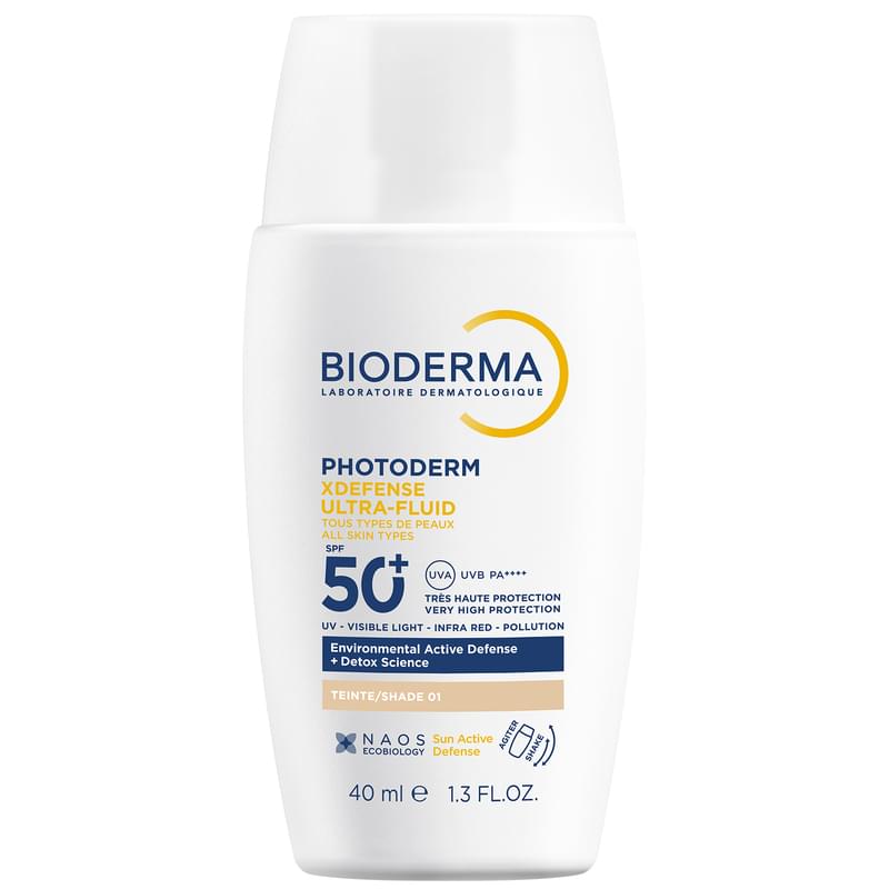 Флюїд Bioderma Фотодерм сонцнзахисний XDefense Ultra SPF 50+  тон 01 40 мл
