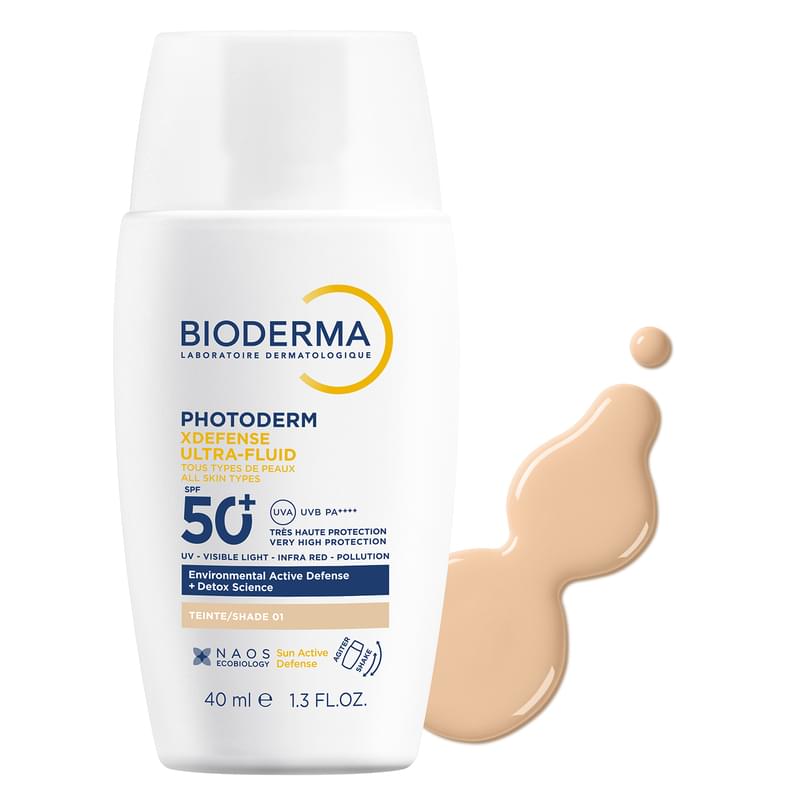 Флюїд Bioderma Фотодерм сонцнзахисний XDefense Ultra SPF 50+  тон 01 40 мл