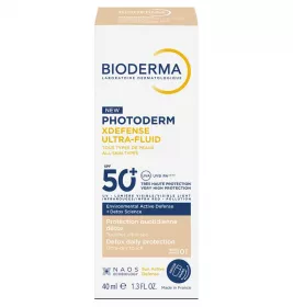 Флюїд Bioderma Фотодерм сонцнзахисний XDefense Ultra SPF 50+  тон 01 40 мл