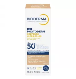 Флюид Bioderma Фотодерм солнцезащитный XDefense Ultra SPF 50+  тон 02 40 мл