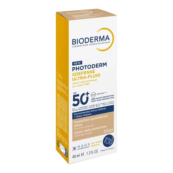 Флюїд Bioderma Фотодерм сонцнзахисний XDefense Ultra SPF 50+  тон 02 40 мл