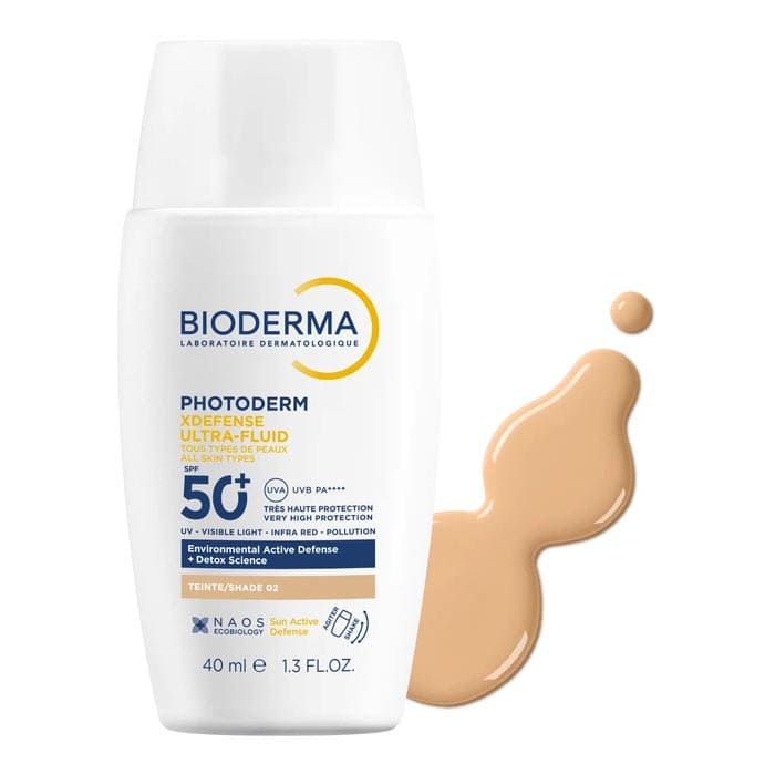 Флюїд Bioderma Фотодерм сонцнзахисний XDefense Ultra SPF 50+  тон 02 40 мл