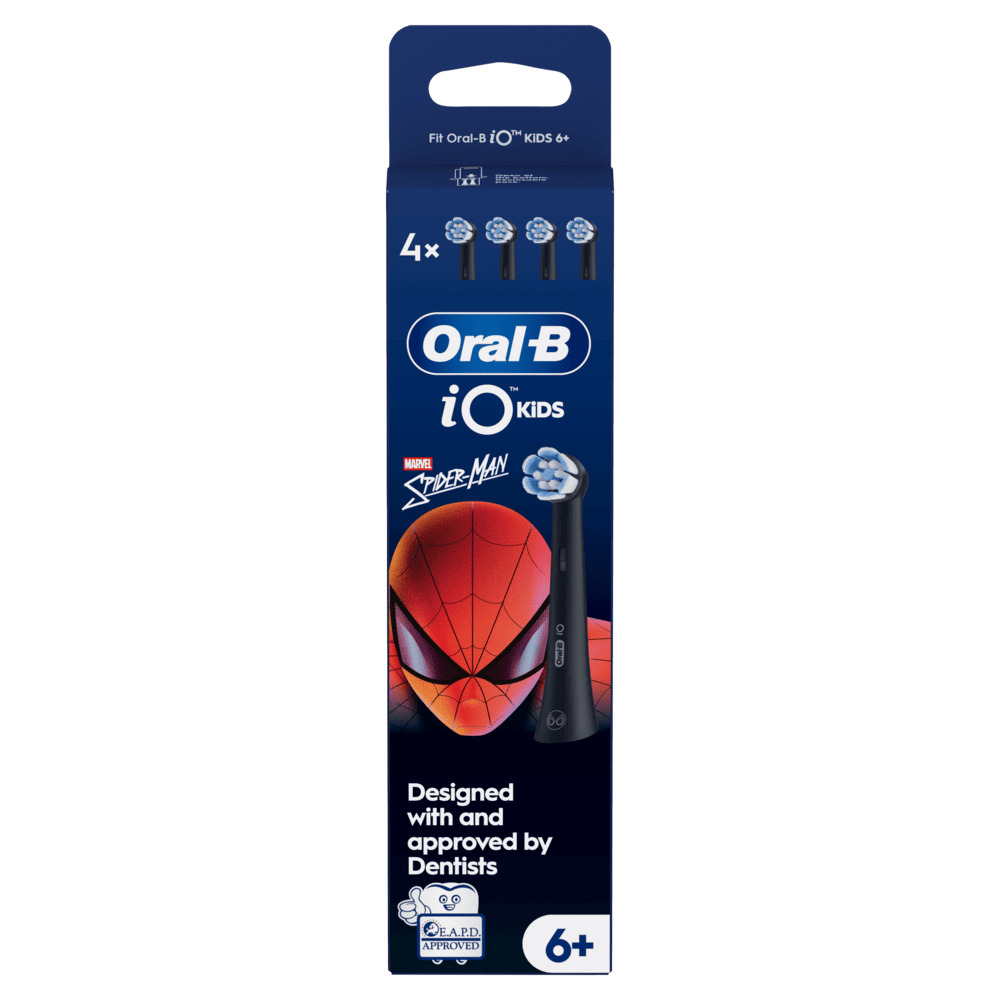 Насадка ORAL-B iO RB SBKF-4 для дитячої електричної зубної щітки Людина павук №4