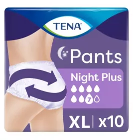 Трусики-підгузники TENA для дорослих Pants Plus Night XL №10