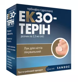 Екзотерін лак для нігтів флак. 3.3мл №1