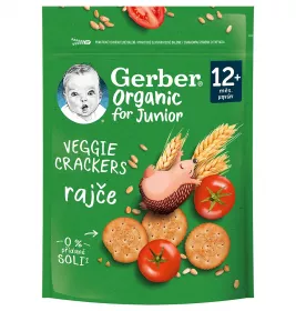 Крекеры Gerber Органик пшеничные с томатом 100г