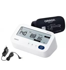 Тонометр Omron M3 Comfort AFib (HEM-7196-FLE) автоматичний з мережевим адаптером HHP-CM01