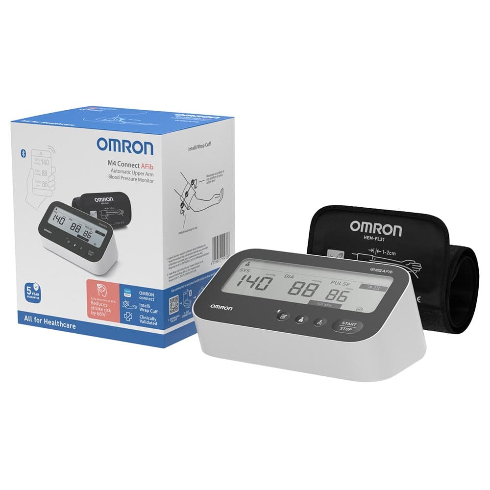 Тонометр Omron M4 Connect AF (HEM-7196T1-FLE) автоматический