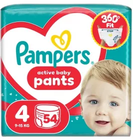 Подгузники-трусики Pampers Pants Maxi (9-15 кг) Джамбо 54шт №1