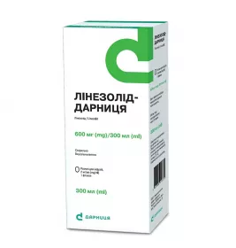Лінезолід р-н д/інф. 2 мг/мл фл. 300 мл Дарниця