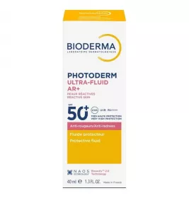 Флюид Bioderma Фотодерм AR+ солнцезащитный Ultra-Fluid SPF 50+ 40мл