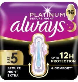 Прокладки Always Platinum Secure Night Extra №16